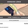 Strap-it® Strap-it Fitbit Charge 4 Gliederarmband (Roségold) Strap-it® Strap-it Fitbit Charge 4 Gliederarmband (Roségold)