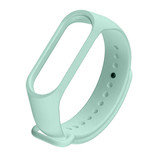 Strap-it® Xiaomi Mi Band 3 / 4 Armband Silikon (Hellblau)