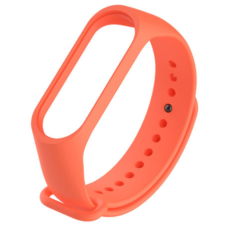 Strap-it® Strap-it Xiaomi Mi Band 3 / 4 Armband Silikon (Orange)