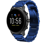 Strap-it® Fossil Gen 5 Stahlband (Blau)
