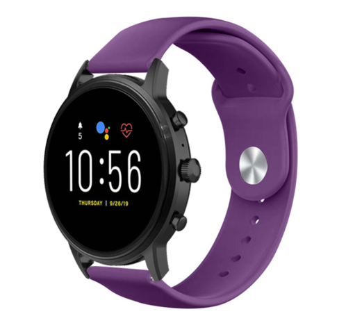 Strap-it® Strap-it Fossil Gen 5 Sportarmband (Lila)