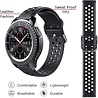 Strap-it® Strap-it Fossil Gen 5 Silikonarmband mit Löchern (Schwarz) Strap-it® Strap-it Fossil Gen 5 Silikonarmband mit Löchern (Schwarz)