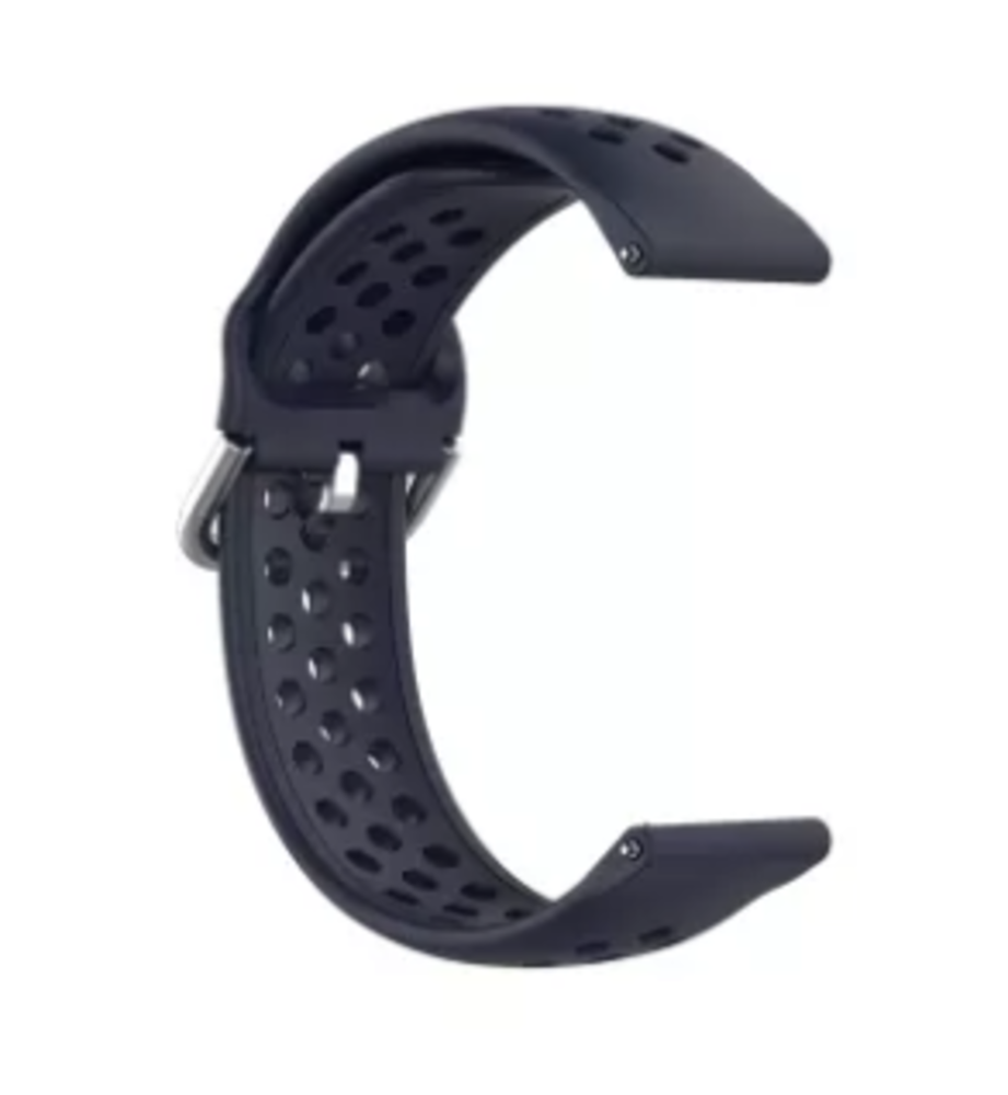 Strap-it® Strap-it Fossil Gen 5 Silikonarmband mit Löchern (Dunkelblau) Strap-it® Strap-it Fossil Gen 5 Silikonarmband mit Löchern (Dunkelblau)