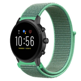 Strap-it® Fossil Gen 5 Nylonarmband (Minze) Strap-it® Fossil Gen 5 Nylonarmband (Minze)