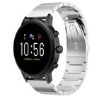 Strap-it® Strap-it Fossil Gen 5 Metallarmband (Silber)