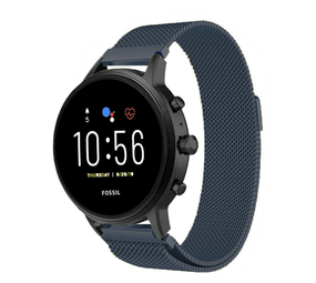 Strap-it® Fossil Gen 5 Milanese Armband (spaceGrau) Strap-it® Fossil Gen 5 Milanese Armband (spaceGrau)