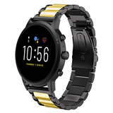 Strap-it® Fossil Gen 5 Stahlband (Schwarz/Gold) Strap-it® Fossil Gen 5 Stahlband (Schwarz/Gold)