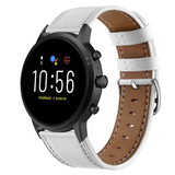 Strap-it® Fossil Gen 5 Armband Leder (Weiß) Strap-it® Fossil Gen 5 Armband Leder (Weiß)