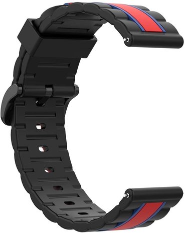 Strap-it® Strap-it Fossil Gen 5 Special Edition Armband (Schwarz/Rot) Strap-it® Strap-it Fossil Gen 5 Special Edition Armband (Schwarz/Rot)