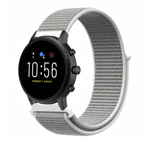 Fossil Gen 5 Nylonband Muschel Smartwatcharmbaender