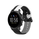 Strap-it® Fossil Gen 5 Triple Sportreifen (Schwarz-Weiß-Grau) Strap-it® Fossil Gen 5 Triple Sportreifen (Schwarz-Weiß-Grau)