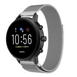 Strap-it® Fossil Gen 5 Milanese Armband (Silber) Strap-it® Fossil Gen 5 Milanese Armband (Silber)