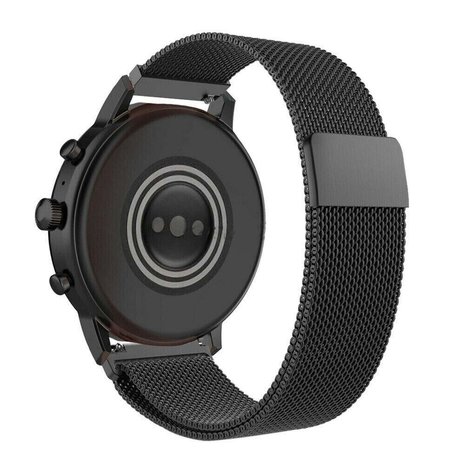 Strap-it® Strap-it Fossil Gen 5 Milanese Armband (Schwarz) Strap-it® Strap-it Fossil Gen 5 Milanese Armband (Schwarz)