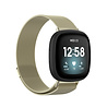Strap-it® Strap-it Fitbit Versa 3 Milanese Armband (hell Gold) Strap-it® Strap-it Fitbit Versa 3 Milanese Armband (hell Gold)