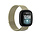 Strap-it Fitbit Sense Milanese Armband (hell Gold)