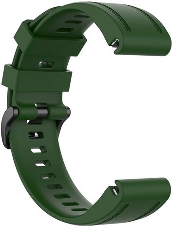 Strap-it® Strap-it Garmin Fenix 7s Silikonarmband (ArmeeGrün) Strap-it® Strap-it Garmin Fenix 7s Silikonarmband (ArmeeGrün)