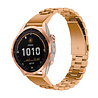Strap-it® Strap-it Garmin Fenix 7s Stahlband (Roségold) Strap-it® Strap-it Garmin Fenix 7s Stahlband (Roségold)