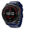 Strap-it® Strap-it Garmin Fenix 7x Silikonarmband (Dunkelblau) Strap-it® Strap-it Garmin Fenix 7x Silikonarmband (Dunkelblau)