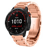 Strap-it® Strap-it Garmin Fenix 7x Stahlband ( Roségold ) Strap-it® Strap-it Garmin Fenix 7x Stahlband ( Roségold )