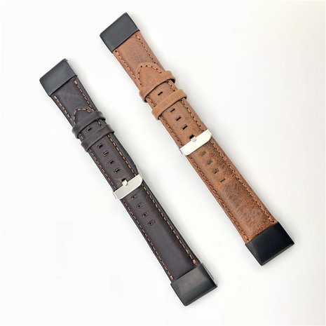 Strap-it® Strap-it Garmin Fenix 7 Lederarmband (Dunkelbraun) Strap-it® Strap-it Garmin Fenix 7 Lederarmband (Dunkelbraun)