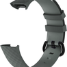 Strap-it® Strap-it Fitbit Charge 3 Armband Silikon (Grau Blau) Strap-it® Strap-it Fitbit Charge 3 Armband Silikon (Grau Blau)