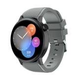 Strap-it® Huawei Watch GT 3 42mm Silikonarmband (Grau) Strap-it® Huawei Watch GT 3 42mm Silikonarmband (Grau)