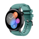 Strap-it® Huawei Watch GT 3 42mm Silikonarmband (Piniengrün)