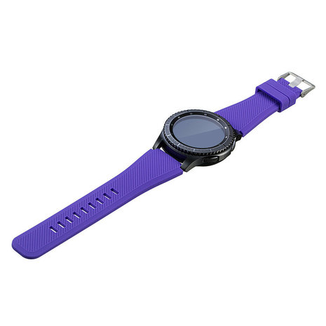 Strap-it® Strap-it Huawei Watch GT 3 42mm Silikonarmband (Violett) Strap-it® Strap-it Huawei Watch GT 3 42mm Silikonarmband (Violett)