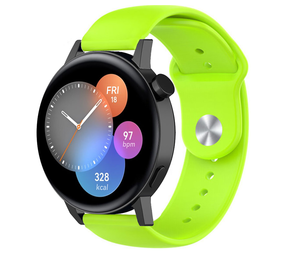 Strap-it® Huawei Watch GT 3 42mm Sportarmband (Hellgrün) Strap-it® Huawei Watch GT 3 42mm Sportarmband (Hellgrün)