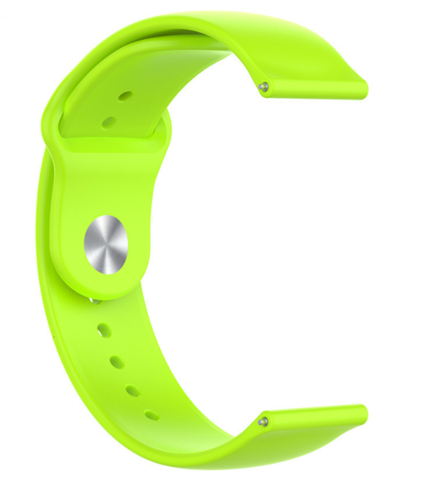 Strap-it® Strap-it Huawei Watch GT 3 42mm Sportarmband (Hellgrün)