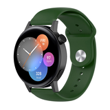 Strap-it® Huawei Watch GT 3 42mm Sportarmband (Armeegrün)