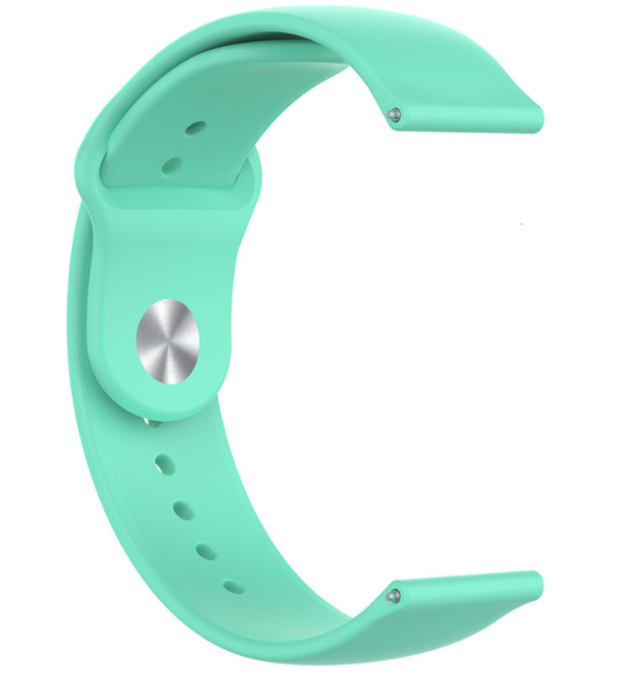Strap-it® Strap-it Huawei Watch GT 3 42mm Sportarmband (Aqua)