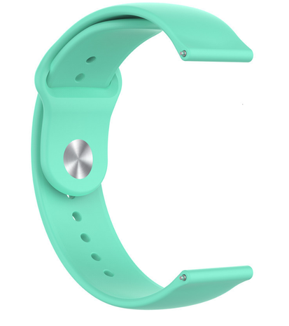 Strap-it® Strap-it Huawei Watch GT 3 42mm Sportarmband (Aqua)
