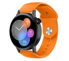 Strap-it® Huawei Watch GT 3 42mm Sportarmband (Orange) Strap-it® Huawei Watch GT 3 42mm Sportarmband (Orange)