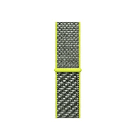 Strap-it® Strap-it Huawei Watch GT 3 42mm Nylonarmband (Fluoreszierend)