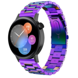 Strap-it® Huawei Watch GT 3 42mm Stahlband (Regenbogen) Strap-it® Huawei Watch GT 3 42mm Stahlband (Regenbogen)