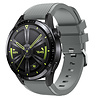 Strap-it® Strap-it Huawei Watch GT 3 46mm Silikonarmband (Grau) Strap-it® Strap-it Huawei Watch GT 3 46mm Silikonarmband (Grau)