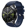 Strap-it® Strap-it Huawei Watch GT 3 46mm Silikonarmband (Dunkelblau) Strap-it® Strap-it Huawei Watch GT 3 46mm Silikonarmband (Dunkelblau)