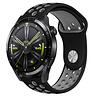 Strap-it® Strap-it Huawei Watch GT 3 46mm Sportarmband (Schwarz/Grau) Strap-it® Strap-it Huawei Watch GT 3 46mm Sportarmband (Schwarz/Grau)