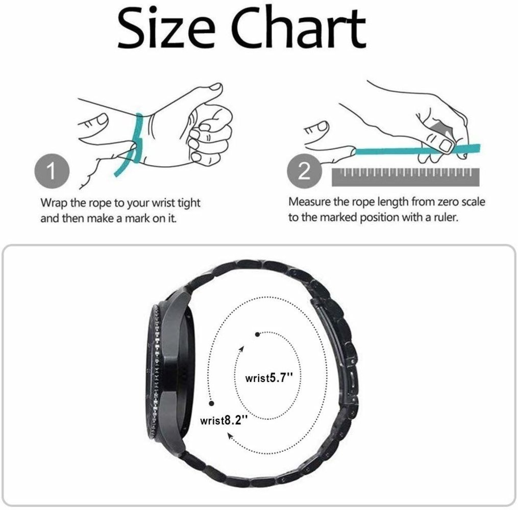 Strap-it® Strap-it Huawei Watch GT 3 46mm Stahlband (RoséGold) Strap-it® Strap-it Huawei Watch GT 3 46mm Stahlband (RoséGold)