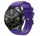 Strap-it® Strap-it Huawei Watch GT 3 46mm Silikonarmband (Violet)