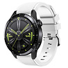 Strap-it® Strap-it Huawei Watch GT 3 46mm Silikonarmband (Weiß) Strap-it® Strap-it Huawei Watch GT 3 46mm Silikonarmband (Weiß)
