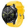Strap-it® Strap-it Huawei Watch GT 3 46mm Silikonarmband (Gelb) Strap-it® Strap-it Huawei Watch GT 3 46mm Silikonarmband (Gelb)