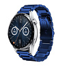 Strap-it® Strap-it Huawei Watch GT 3 46mm Stahlband (Blau) Strap-it® Strap-it Huawei Watch GT 3 46mm Stahlband (Blau)
