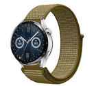 Strap-it® Strap-it Huawei Watch GT 3 46mm Nylonband (oliv)