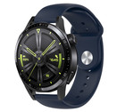 Strap-it® Strap-it Huawei Watch GT 3 46mm Sportarmband (Dunkelblau)