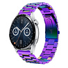 Strap-it® Strap-it Huawei Watch GT 3 46mm Stahlband (Regenbogen) Strap-it® Strap-it Huawei Watch GT 3 46mm Stahlband (Regenbogen)