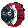 Strap-it® Strap-it Huawei Watch GT 3 46mm Nylon-Schnallenarmband (Rot) Strap-it® Strap-it Huawei Watch GT 3 46mm Nylon-Schnallenarmband (Rot)