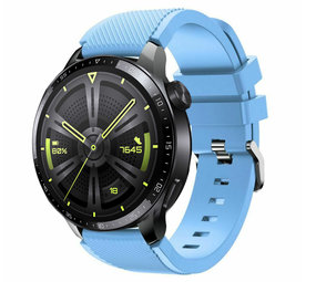 Strap-it® Huawei Watch GT 3 46mm Silikonarmband (SandBlau) Strap-it® Huawei Watch GT 3 46mm Silikonarmband (SandBlau)
