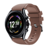 Strap-it® Strap-it Fossil Gen 6 - 44mm Silikonarmband (Kaffeebraun)